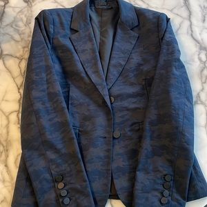 Navy Camo ATM Blazer Jacket